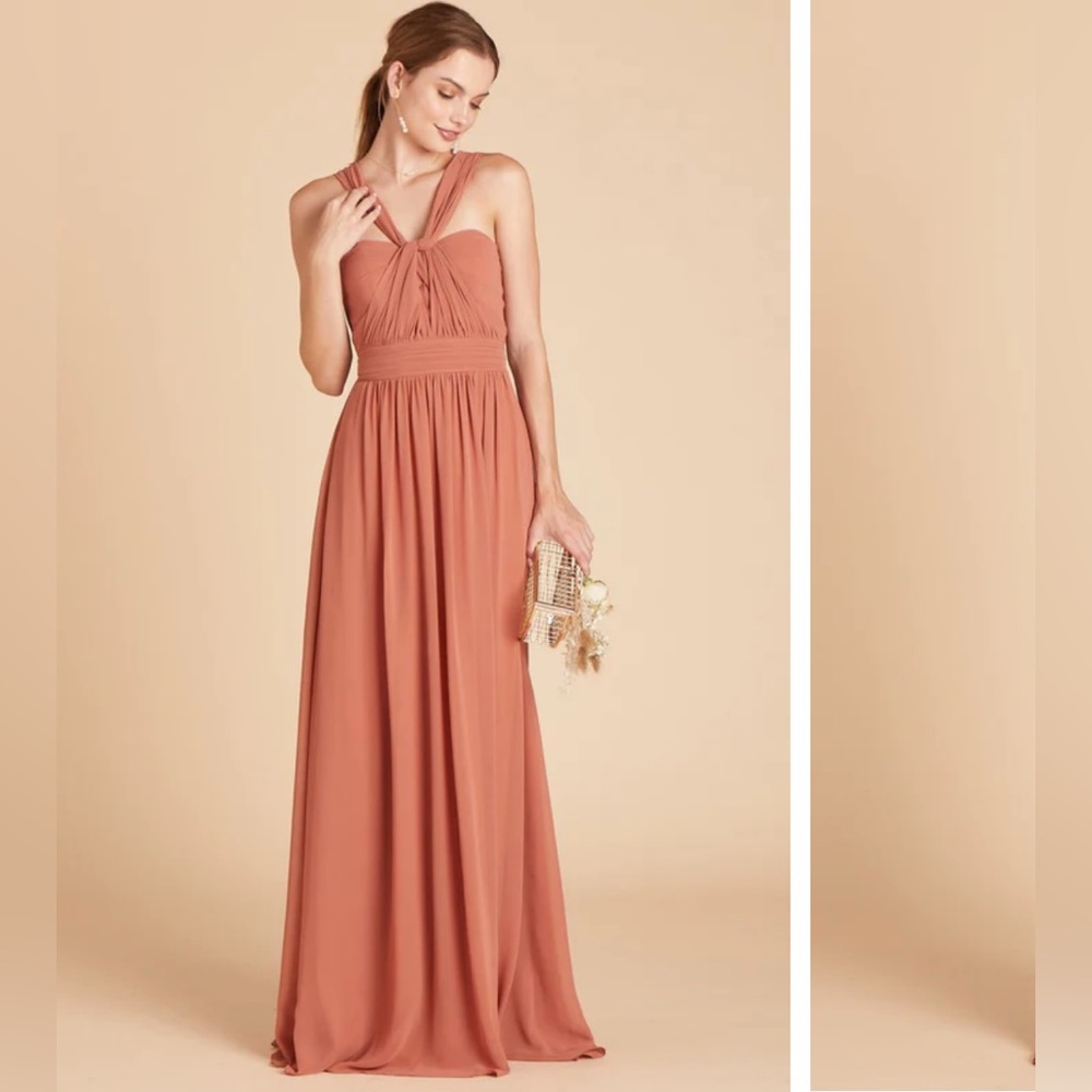 BIRDY GREY GRACE CONVERTIBLE DRESS TERRACOTTA